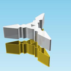 Shuriken 0063, nestable box (v2)