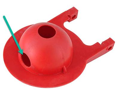 Toto Flapper Air Cap/Plug