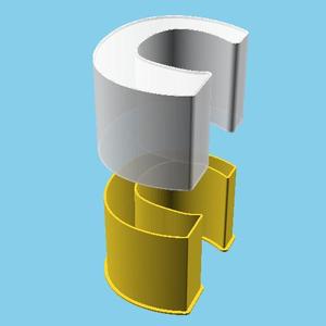 LATIN SMALL LETTER C, nestable box (v1)