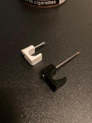 Cable Clamp/Organizer (nail in wall style)