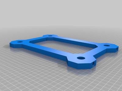 Filament Spool Rack - Stackable - Thinner & One Piece