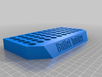 Bullet holder 12.5 hole width