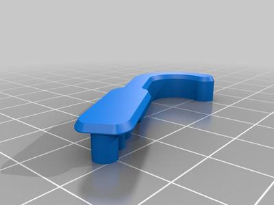 Motorcycle front parking brake