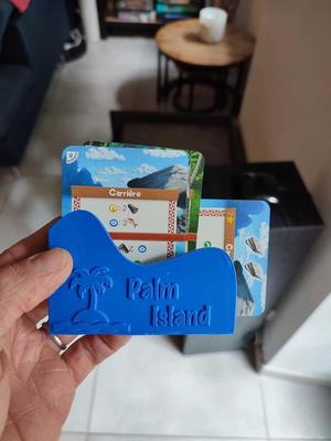 Palm Island card holder - insert