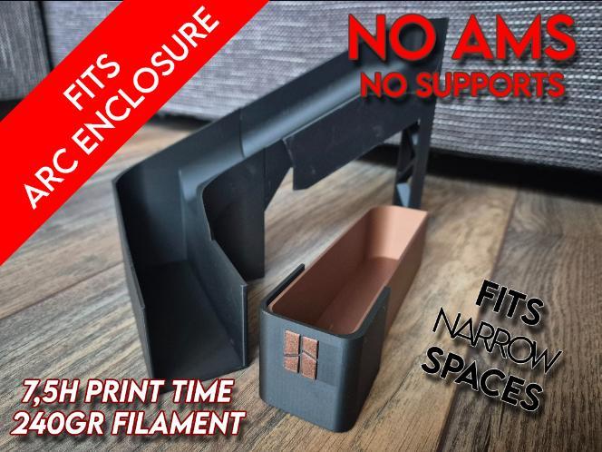 P1P Arc enclosure poop chute 2 sizes