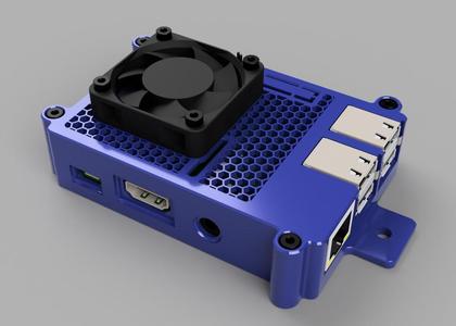 40mm Fan Top case for  "Raspberry Pi 3B+ Case" by mkellsy