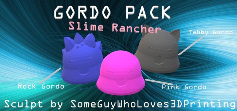 Slime Rancher GORDO: Pink, Rock and Tabby gordo!
