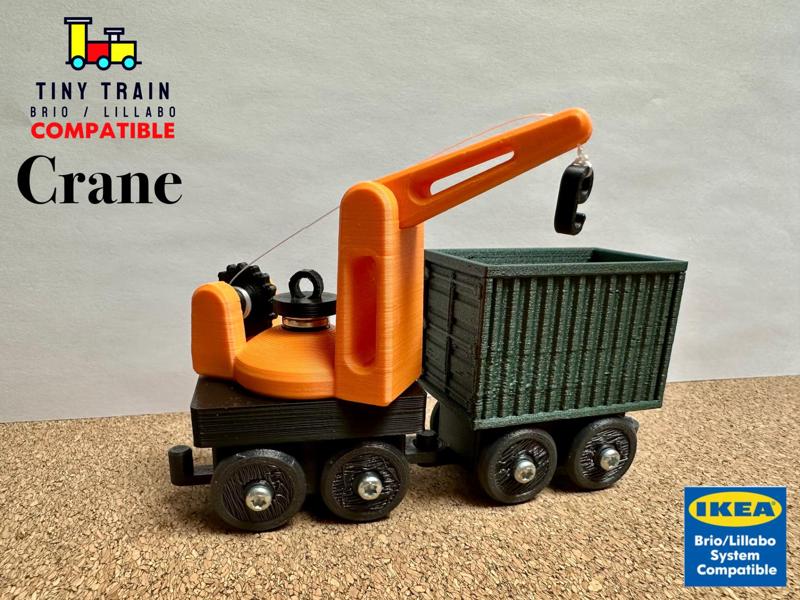 Tiny Train Crane