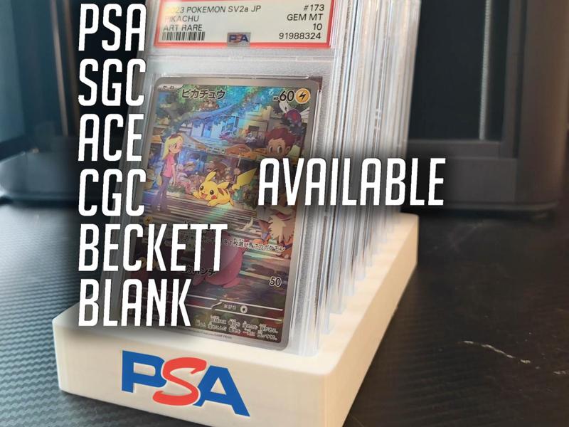 Graded Card Stand - Multicolor - PSA and more