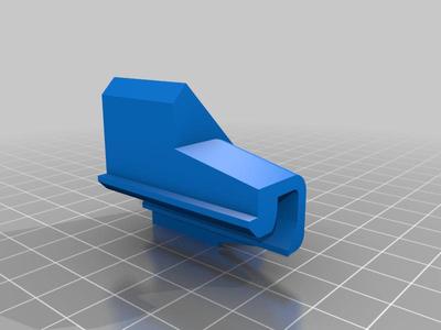 Top spool mount for direct drive on Ender 3