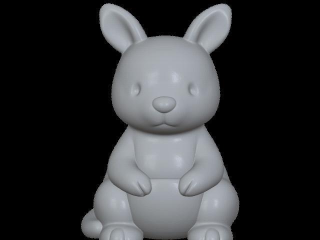 Sweet Sitting Kangaroo