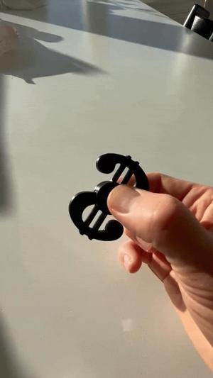 Fidget spinner - Dollar sign 