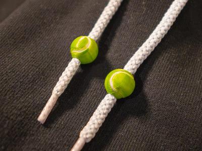 Tennis Hoodie Beads