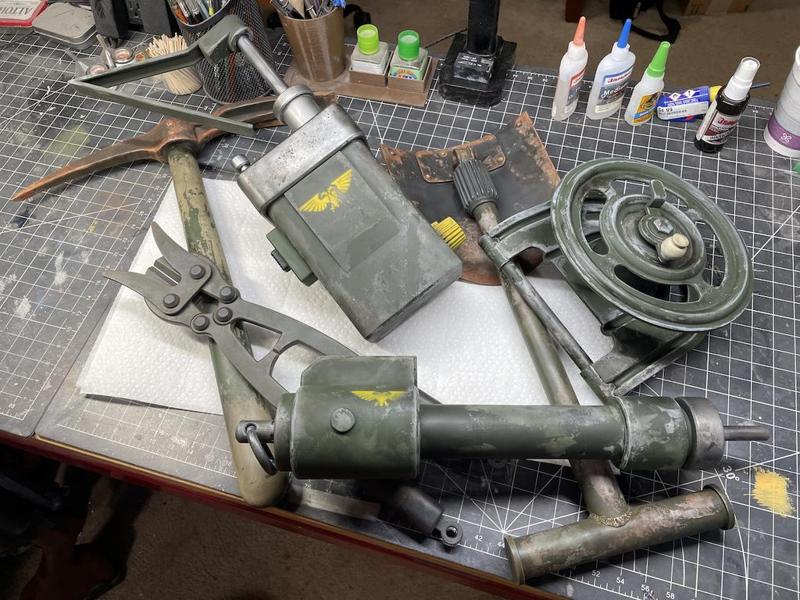 Krieg Engineer Pioneer Kit Full Size Prop