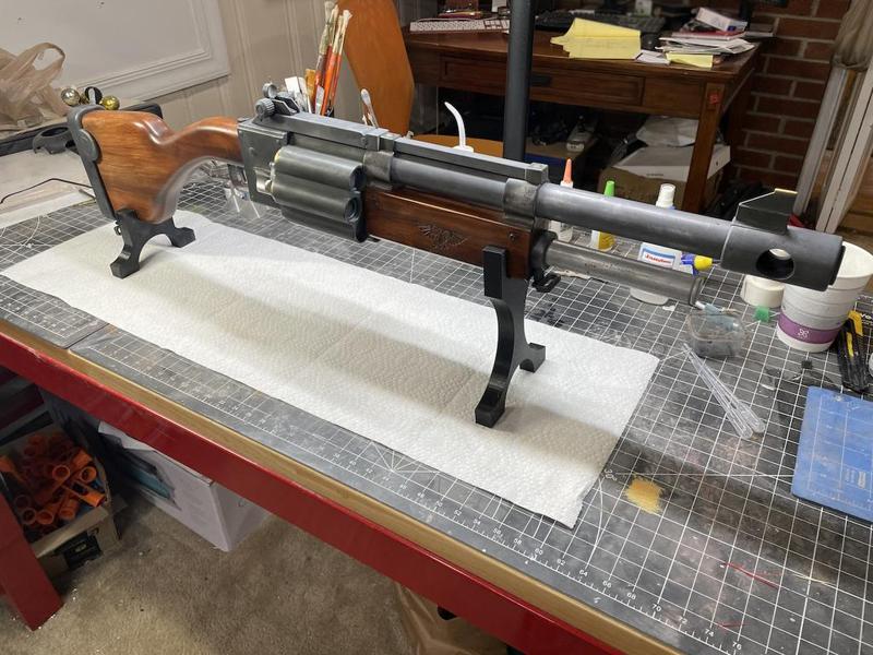 Lucius Pattern MK22c Krieg Engineer Shotgun Full Size Prop