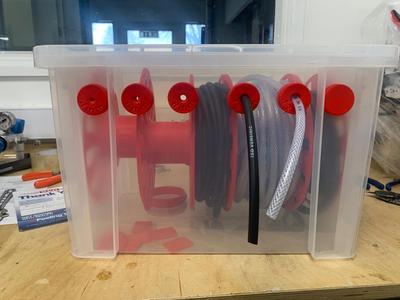 Grommets for Modular Tubing Reel Storage Dispenser