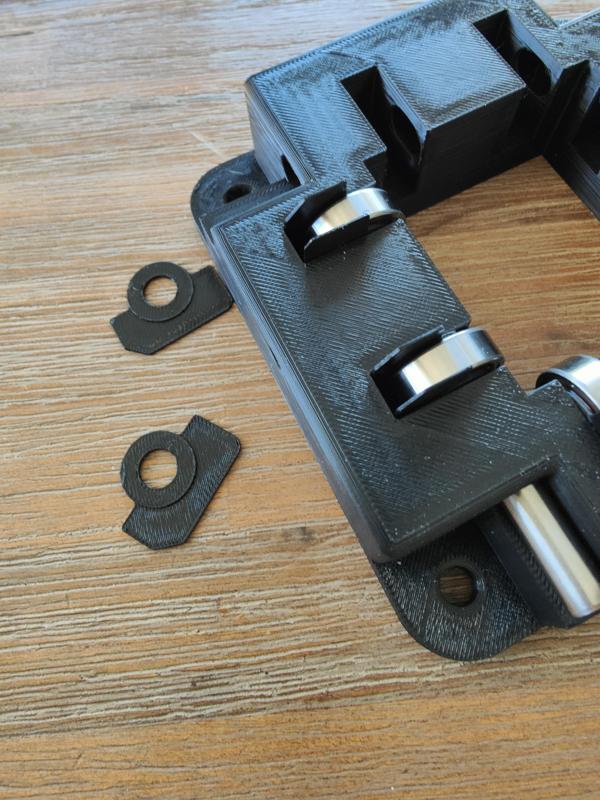 Modified JDs Garage bearing carrier washer