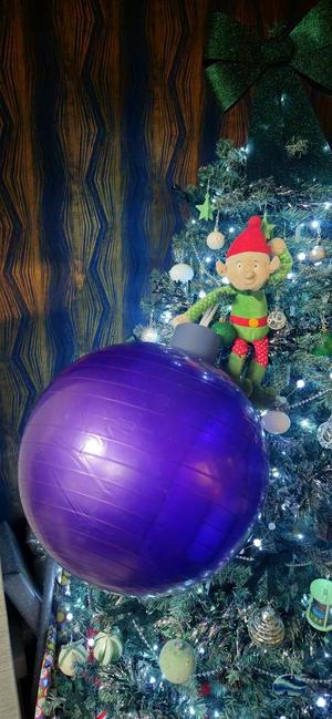 How big's your tree? Mahoosive baubles