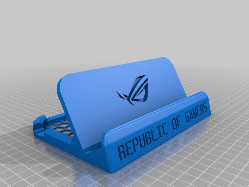 ASUS Rog Ally Stand with Logo - Custom for USB Hub TS003