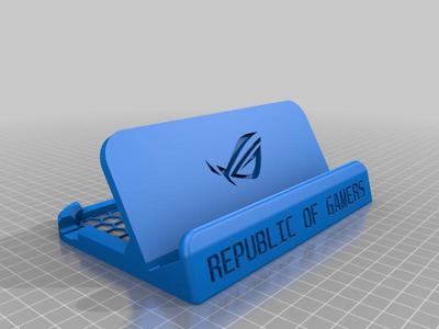 ASUS Rog Ally Stand with Logo - Custom for USB Hub TS003