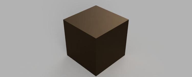 Cube block for printer test