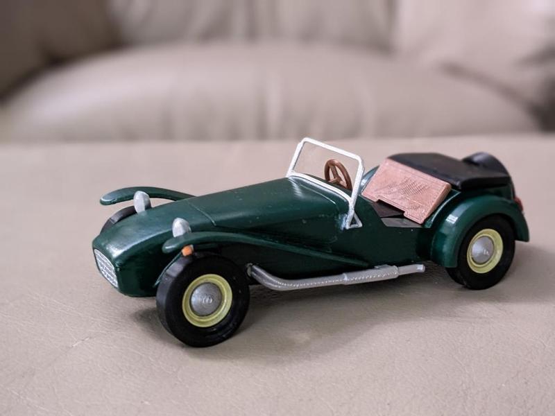 1957 Lotus Seven (Pinewood Derby Car Shell)