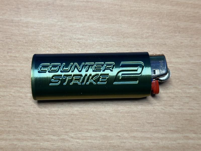 BIC lighter case CS2 (Counter Strike 2) / BIC Feuerzeughülle