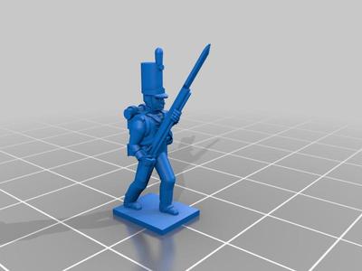 1-100 Portuguese 1812 Winter Line Infantry