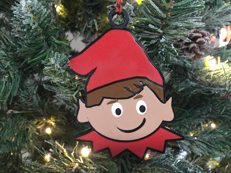 Christmas Elf Ornament -A'ishah
