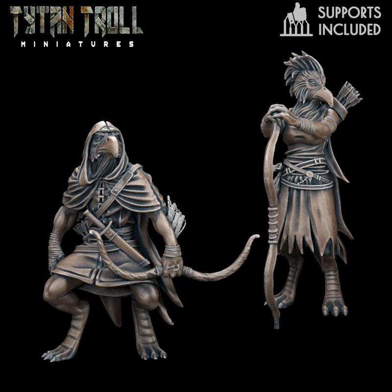 DnD Heroes Kenku Rangers [Pre-Supported]