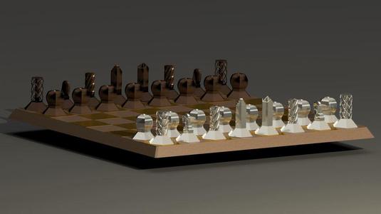Modern Chess Set