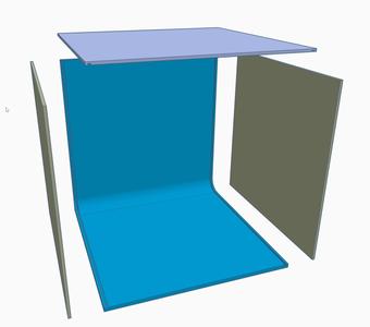 Desktop Modular Photography Lightbox