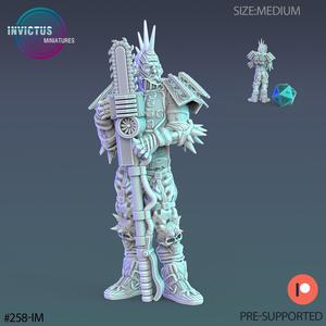 Mad Warrior / Space Bandit / Male Cyberpunk Soldier / Alien Army / Cosmic Invasion Fighter / Trooper Attack / Sci-Fi Encounter