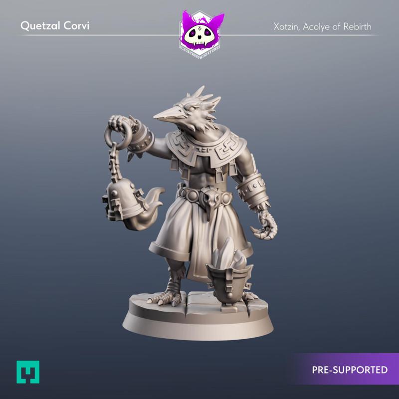 Quetzal Corvi | Xotzin, Acolyte of Rebirth