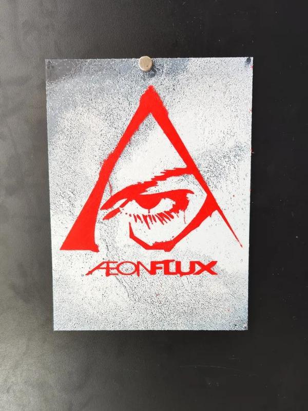 AeonFlux poster - Hueforge   