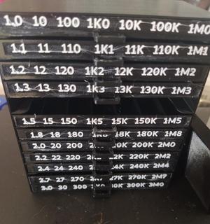 Resistor Storage Drawers (E24 series)   TEXT 