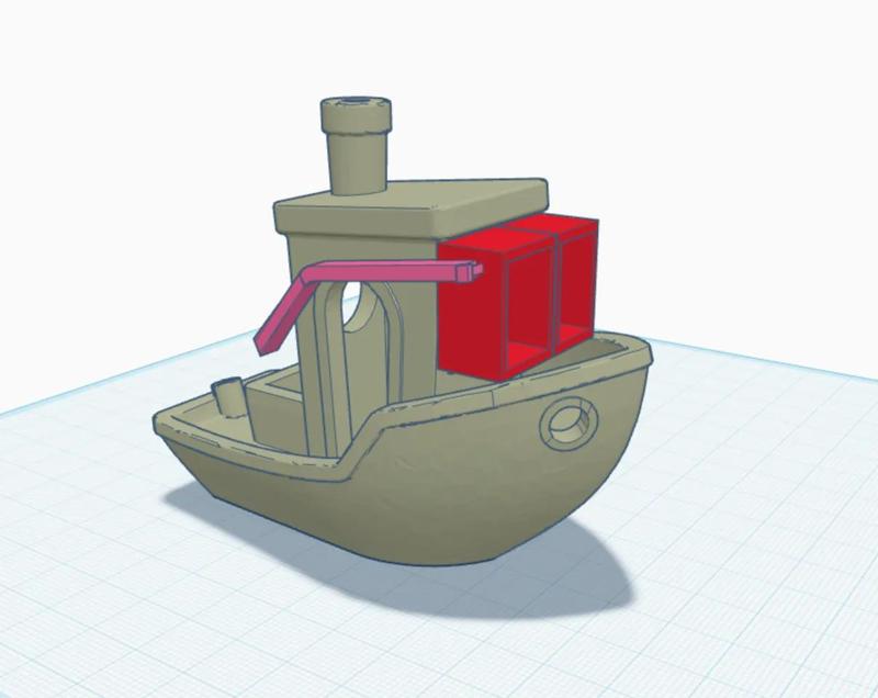Benchy with glasses   