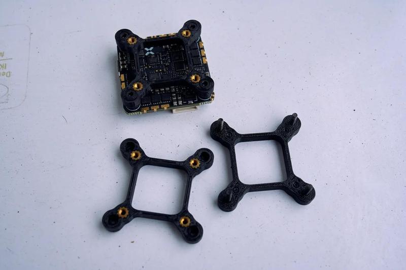 20x20mm to 25.5x25.5mm Whoop Adapter with brass inserts   