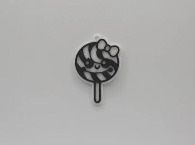 Cute Lollipop Keychain   