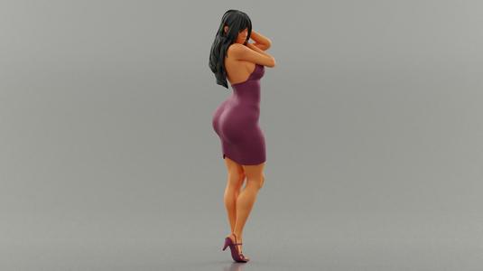 Stylish Young Woman posing