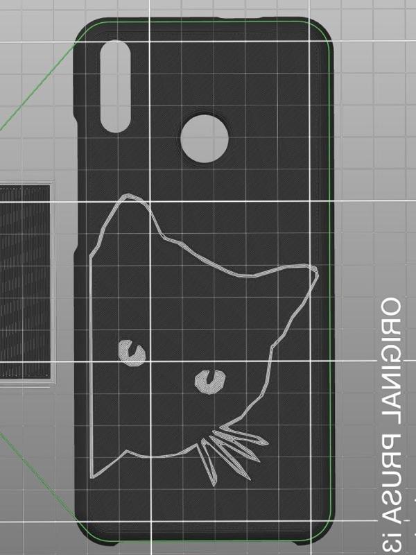 Huawei Honor 8X Phone Case (cat)