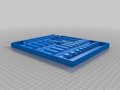 ratchet extension holder tray 