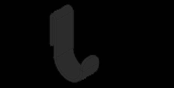 Cable Hook (narrow) for SCHLEPP ONE Top Shelf   