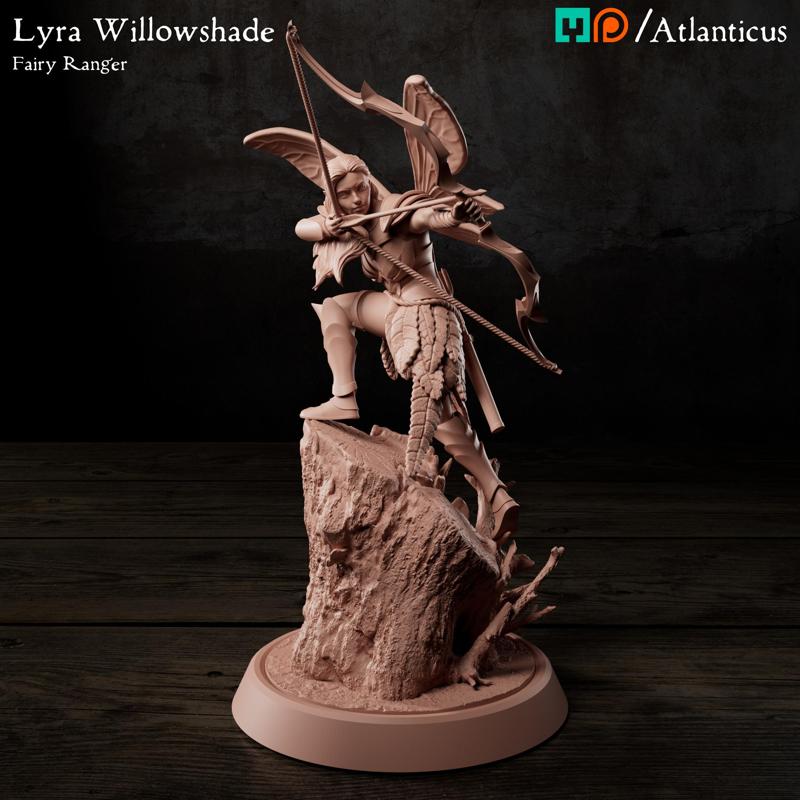 Female Fairy Ranger - Lyra Willowshade - 140mm Statue
