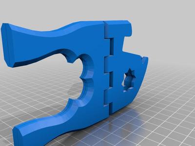 Two Piece Folding Phone Stand - Print in Place