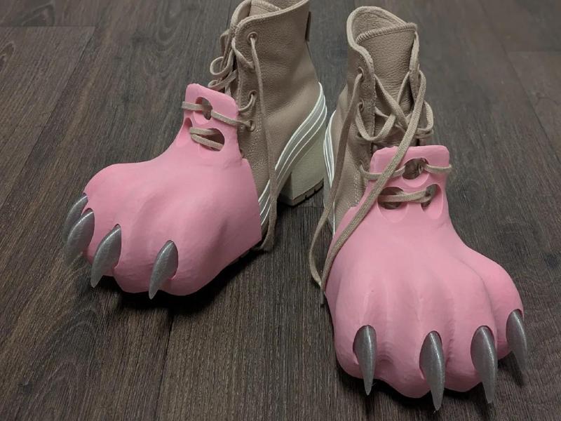 Fursuit Feet Paws - merged models   
