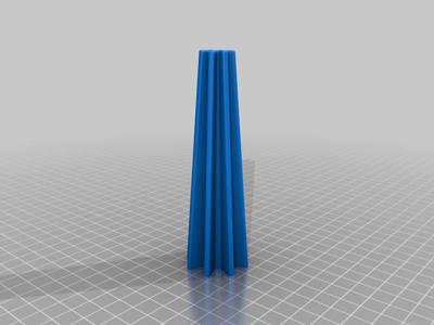 Overlock thread spool adapter for sewing machines