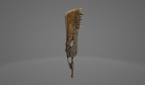 MONSTER HUNTER WORLD GIANT JAWBLADE GREAT SWORD