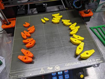 Wing-Nuts (Wingnuts, Knobs) - Metric and Inch, Fully 3D Printed - Two Versions   