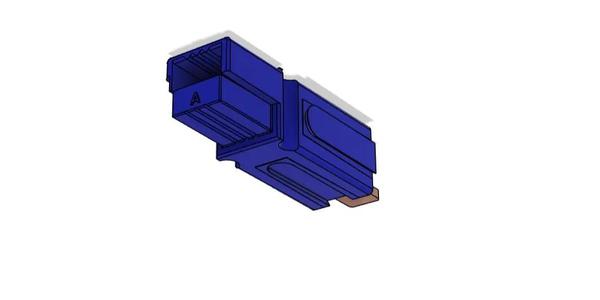 Anderson Power Products PP15-45 Heavy Duty Power Connector Housing, 1 Contacts, Корпус разъема   